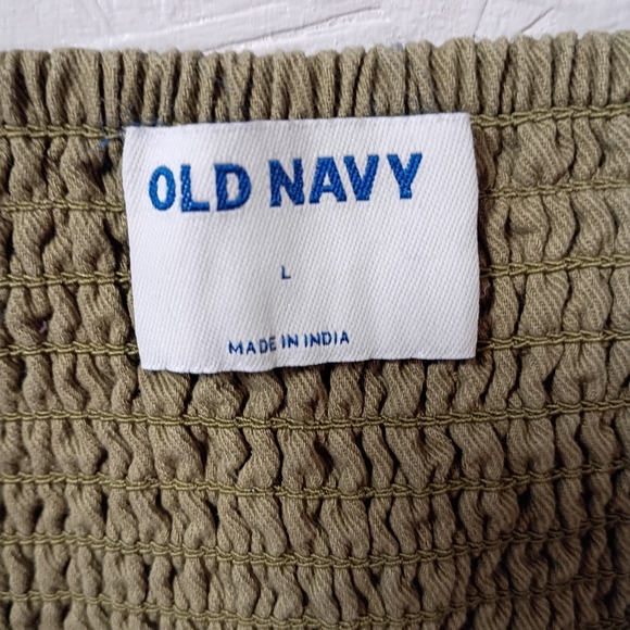 Old Navy Olive Green Women's Top - Picture 3 of 4